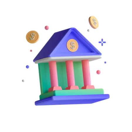 Banco  3D Illustration