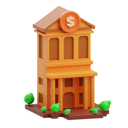 Banco  3D Illustration