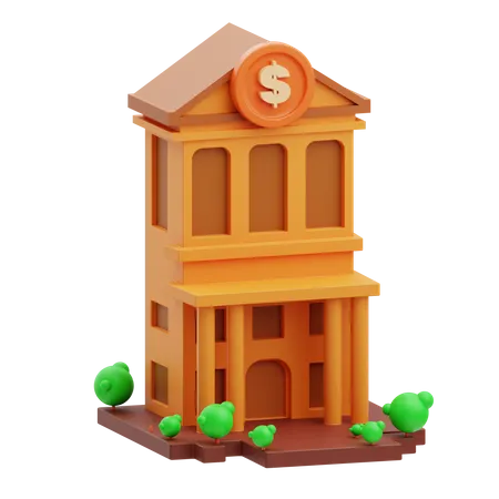 Banco  3D Illustration