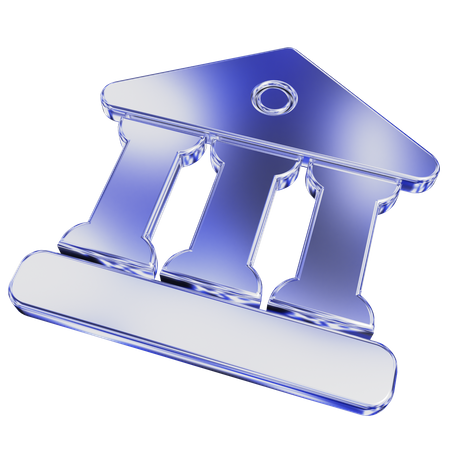 Banco  3D Icon