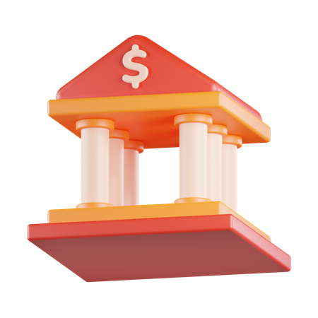 Banco de construção  3D Icon