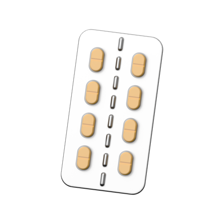 Bande de médicaments  3D Icon