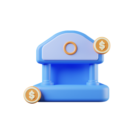 Bank  3D Illustration