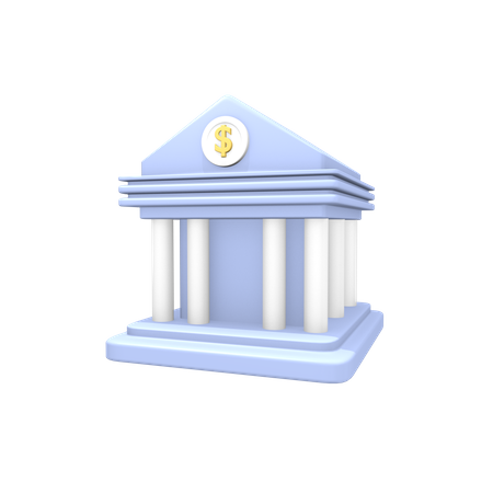 Bank  3D Illustration