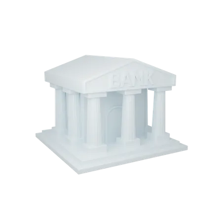 Bank  3D Illustration