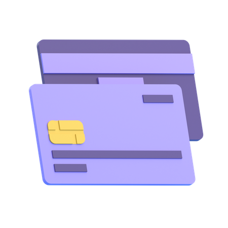 Bank Card  3D Illustration