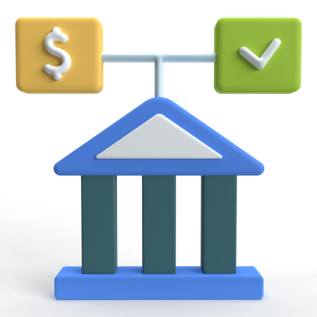 Bank Transfer  3D Icon