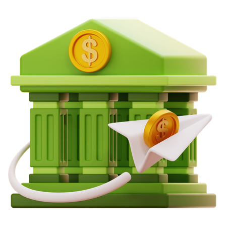 BANK TRANSFER  3D Icon