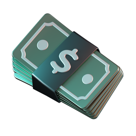 Banknotes  3D Icon