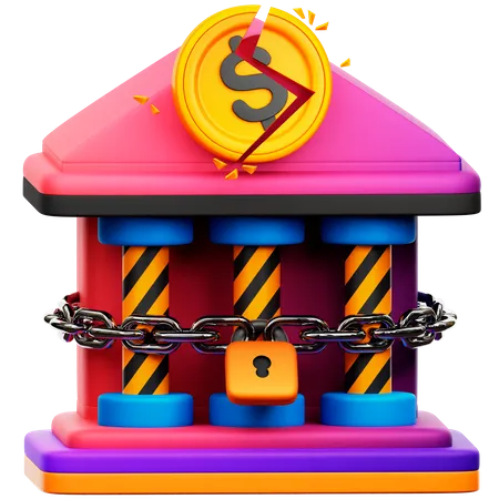 Bankruptcy  3D Icon