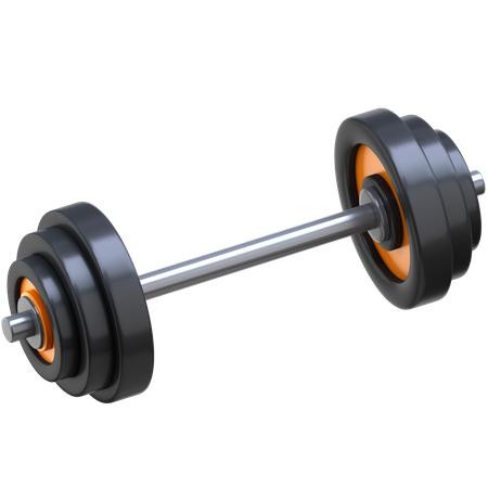 Barbell  3D Icon