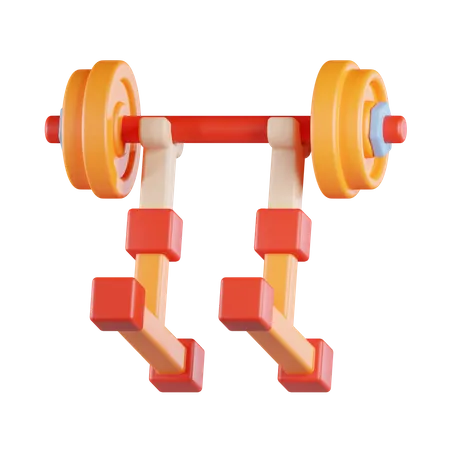 Barbell  3D Icon