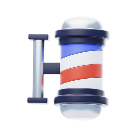 Barber Pole  3D Icon