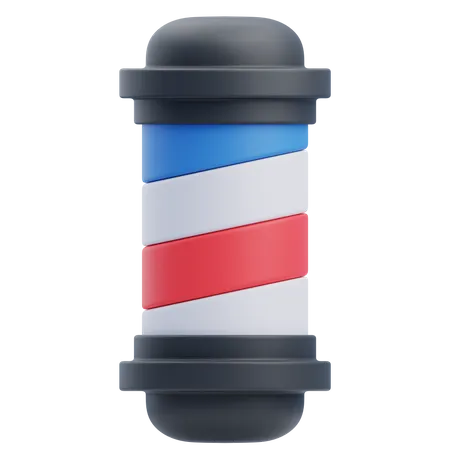 Barber Pole  3D Icon