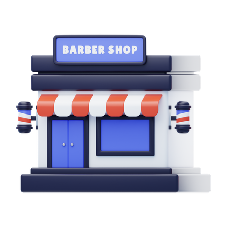 Barber Shop  3D Icon