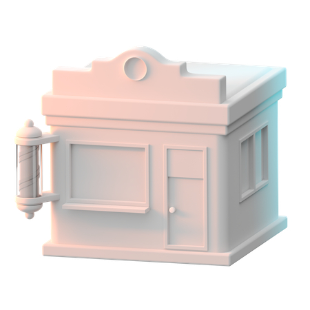 Barber shop  3D Icon