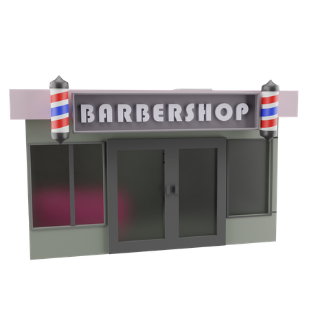 Barbershop  3D Icon