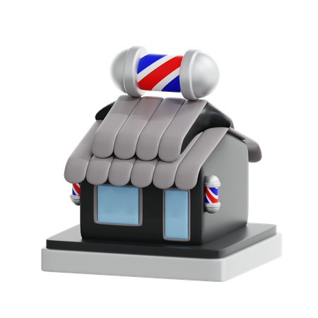 Barbershop  3D Icon