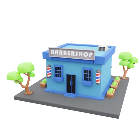 Barbershop  3D Icon