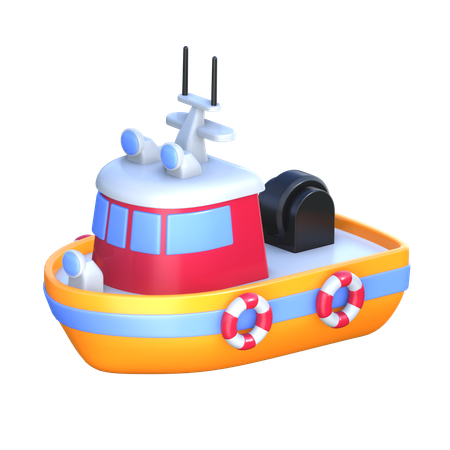 Barco  3D Icon