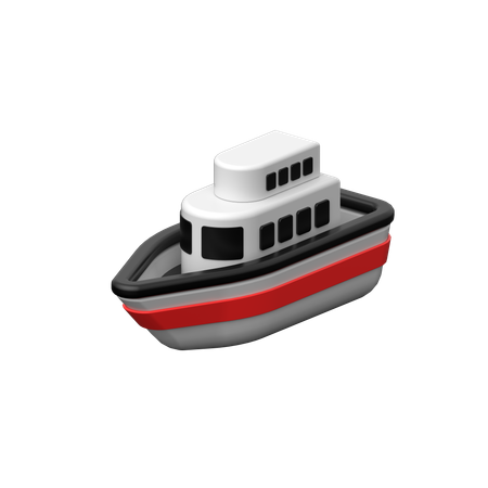 Barco  3D Icon