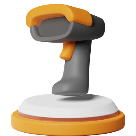 Barcode Scanner  3D Icon