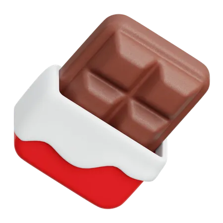 Barre de chocolat  3D Icon