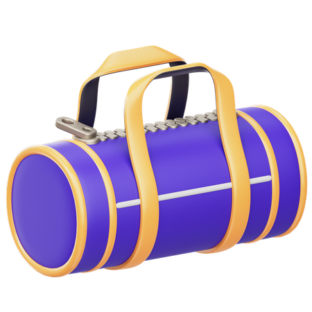 Barrel Bag  3D Icon