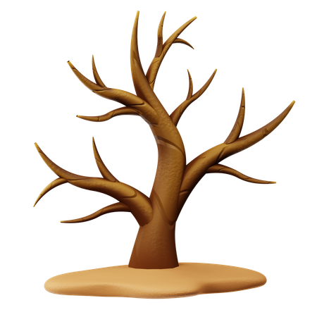 Barren Trees  3D Icon