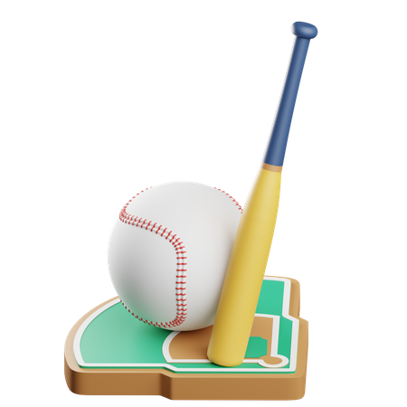 Baseball  3D Icon