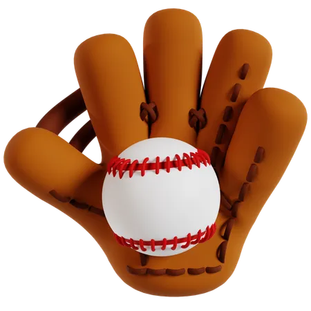 Gant de baseball attraper le sport  3D Icon