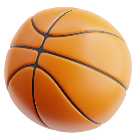 Basket-ball  3D Icon