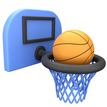 Basket-ball  3D Illustration