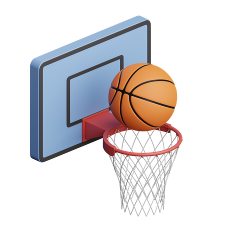 Basket-ball  3D Icon