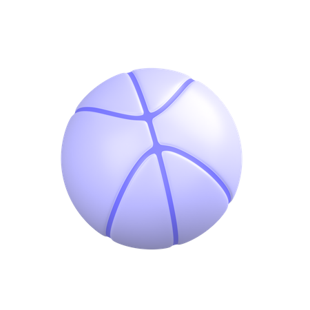 Basket-ball  3D Icon