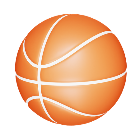 Basket-ball  3D Icon