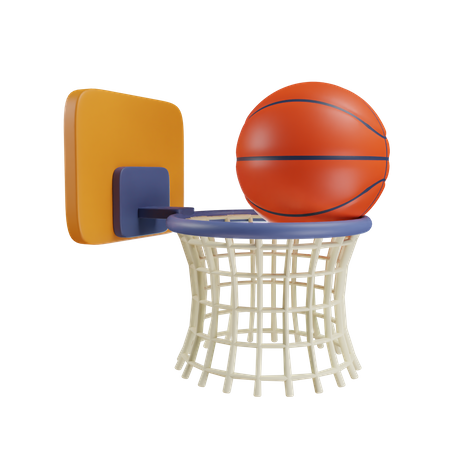 Basket-ball  3D Icon