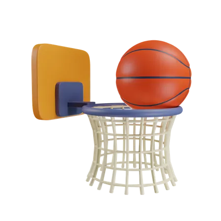 Basket-ball  3D Icon