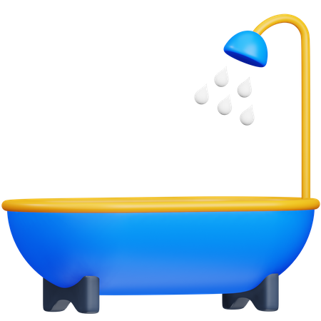 Bathtub  3D Icon