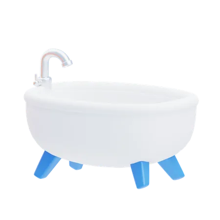 Bathtub  3D Icon