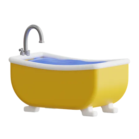 Bathtub  3D Icon