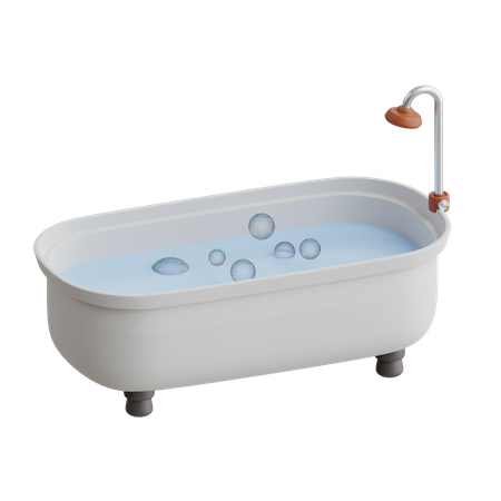 Bathtub  3D Icon