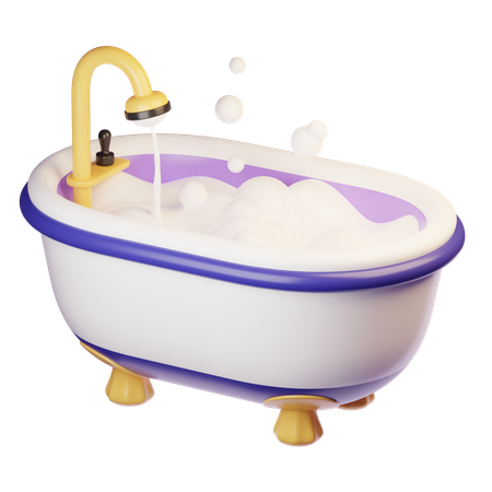 Bathtub  3D Icon