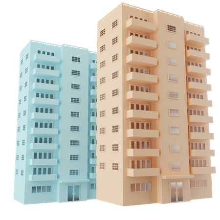 Bâtiment  3D Icon