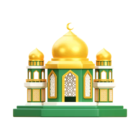 Bâtiment de la mosquée  3D Icon