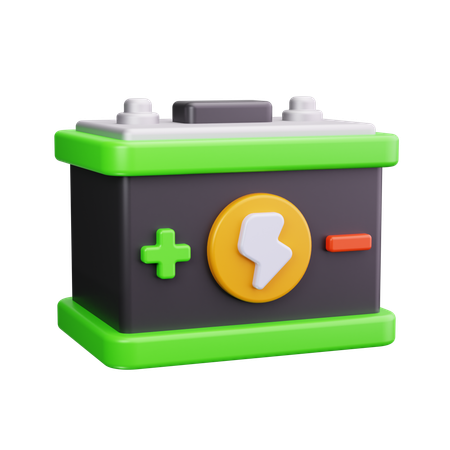 Batterie  3D Icon