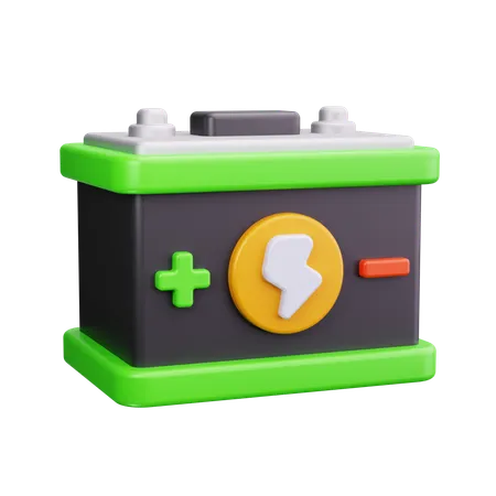 Batterie  3D Icon