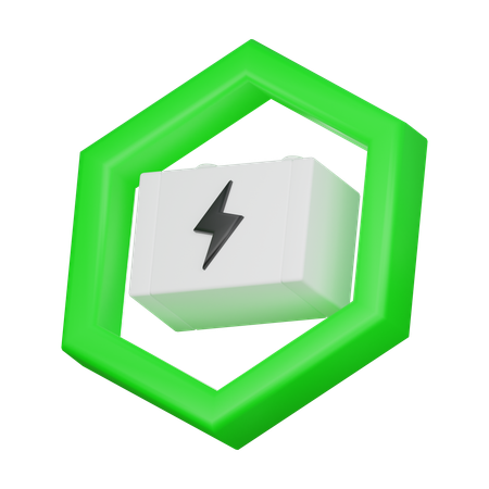 Batterie  3D Icon