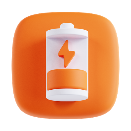 Batterie  3D Icon