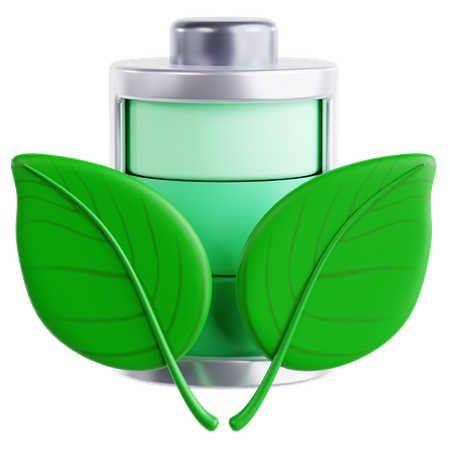 Batterie verte  3D Icon